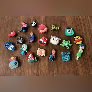 20 pc Disney Themed Croc Charms